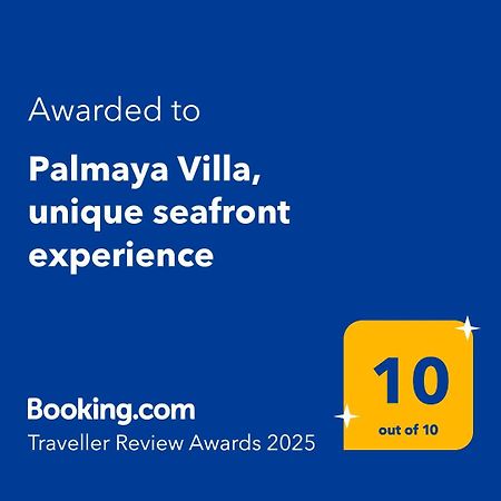 Palmaya Villa, Unique Seafront Experience Βάγια Εξωτερικό φωτογραφία